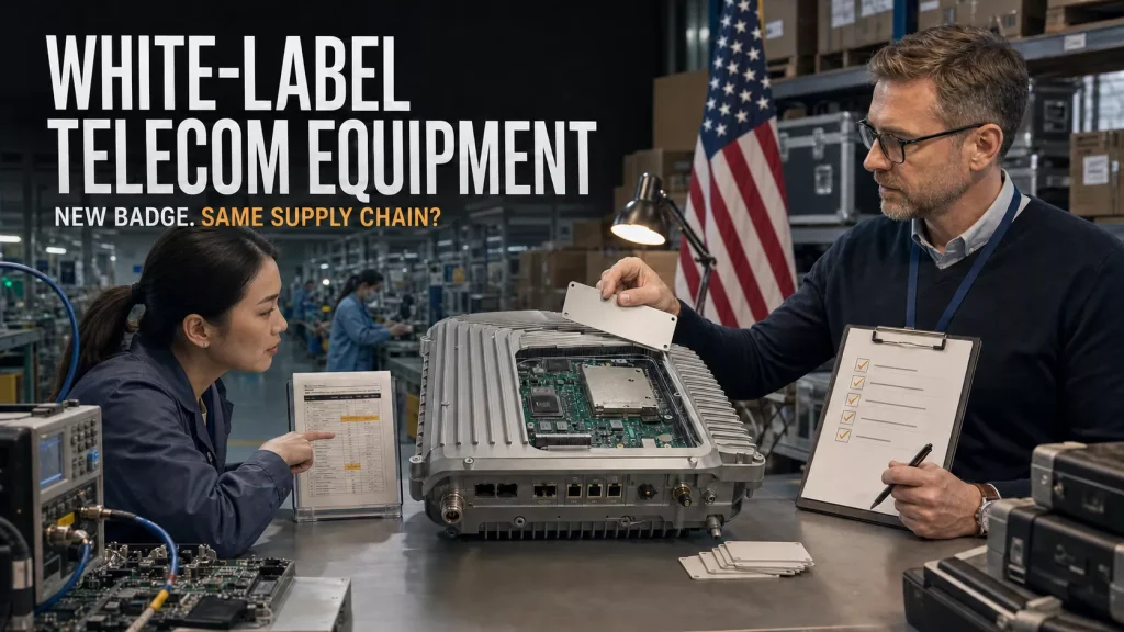 Does White-Labeling Chinese Telecom Equipment Solve Procurement Restrictions?